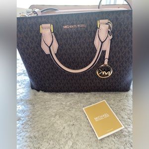 Michael Kors large Camille Satchel. New with tags.